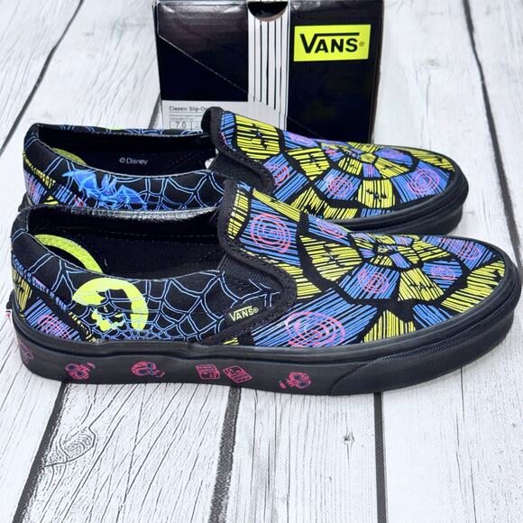 NIB Vans Classic SlipOn
The Nightmare Before Christmas Oogie Boogie Size 7M 8.5W - Picture 5 of 11